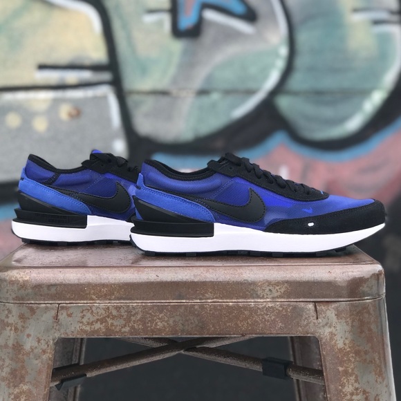 Nike Waffle One Classic Retro Mesh Suede Sneakers - Picture 7 of 11